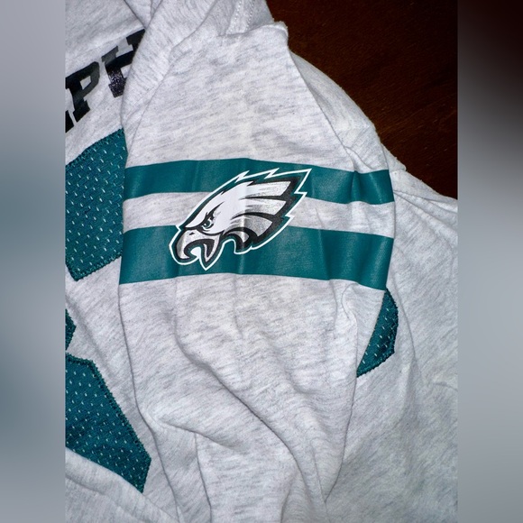 Victoria’s Secret PINK 5th & Ocean NFL Eagle’s Top Women’s, RARE FIND, Size:S - Picture 5 of 10